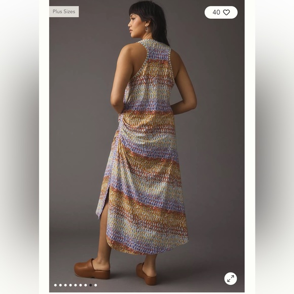 NWT Daily Practice by Anthropologie Mock-Neck Treasure Dress - Picture 4 of 14